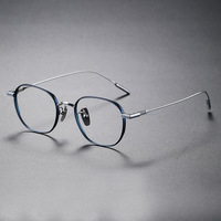 Monture optique personnalisée de l'usine de Shenzhen, montures en acétate et en titane de haute qualité, lunettes optiques CS-80801
