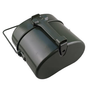 Muestra gratis personalizada 3-en-1 multiusos de estilo alemán de aluminio portátil al aire libre utensilios de cocina para acampar - Product Image 3