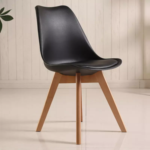 JXT Vente en gros <span class=keywords><strong>de</strong></span> chaises <span class=keywords><strong>de</strong></span> salle à manger modernes <span class=keywords><strong>de</strong></span> style <span class=keywords><strong>scandinave</strong></span> à bas prix, chaises en plastique avec pieds en bois - Product Image 5