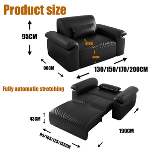 SUKE Salon canapé multifonctionnel home cinéma canapé moderne <span class=keywords><strong>1</strong></span> <span class=keywords><strong>personne</strong></span> chaise-lit canapé-lit - Product Image 2
