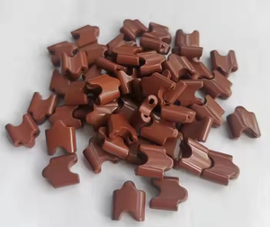 Nâu Tourmaline tự nhiên hạt vòng cổ và vòng đeo tay thiết lập đàn hồi Chuỗi vòng năng lượng cơ thể áp dụng đồ trang sức - Product Image 4