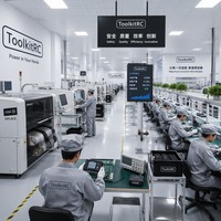 Chargeur intelligent ToolkitRC M7AC AC100W DC300W à double sortie, multifonction, avec test de signal et déchargeur d'équilibrage pour drones FPV RC et aéronefs