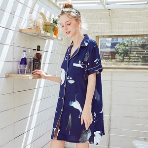 Vente en gros de pyjamas mignons pour filles, réduction personnalisée, vêtements de nuit décontractés - Product Image 4