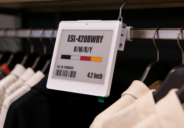 New Launch: E-ink Electronic Shelf Labels for Store, Intelligent Price Tags, Retail ESLs