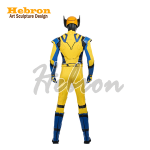 <span class=keywords><strong>Wolverine</strong></span> Personalizzato per Uomo e Donna # Costume Completo per Adulti di Halloween Ispirato a Film TV, Set di Abiti Eleganti per Eventi e Spettacoli - Product Image 4