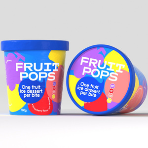 Mini glaces aux fruits Daqiaodao Factory OEM, en-cas exotiques, diverses saveurs de mini glaces aux fruits en boîte, glaces coréennes - Product Image 1