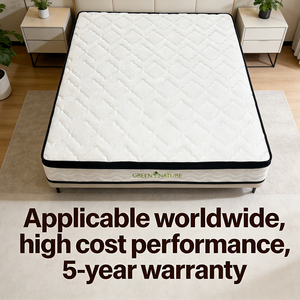 Matelas hybride de luxe moderne en mousse à mémoire de forme et ressorts ensachés, tailles King et Queen, roulé en boîte pour chambre à coucher, école et hôtel - Product Image 5
