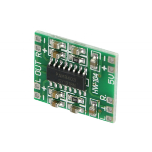 Carte Amplificateur Numérique Stéréo Ultra Compacte PAM8403 Mini Classe D 2x3W Alimentée par <span class=keywords><strong>USB</strong></span> 2.5-5V PCB Verte DIY - Product Image 5