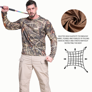 Camiseta de Protección Solar de Manga Larga para Hombre, de Secado Rápido, Transpirable, para Pesca al Aire Libre, Personalizada, al por Mayor - Product Image 1