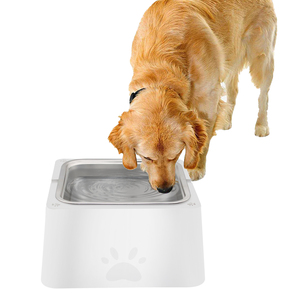 Nouveau blanc grande capacité 4L métal chien eau potable et mangeoire pour animaux de la ferme - Product Image 3