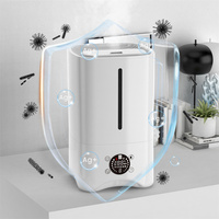 Vente en gros d'humidificateur d'air intelligent WiFi avec ion UV et télécommande pour la maison hôtel diffuseur d'arôme de remplissage supérieur
