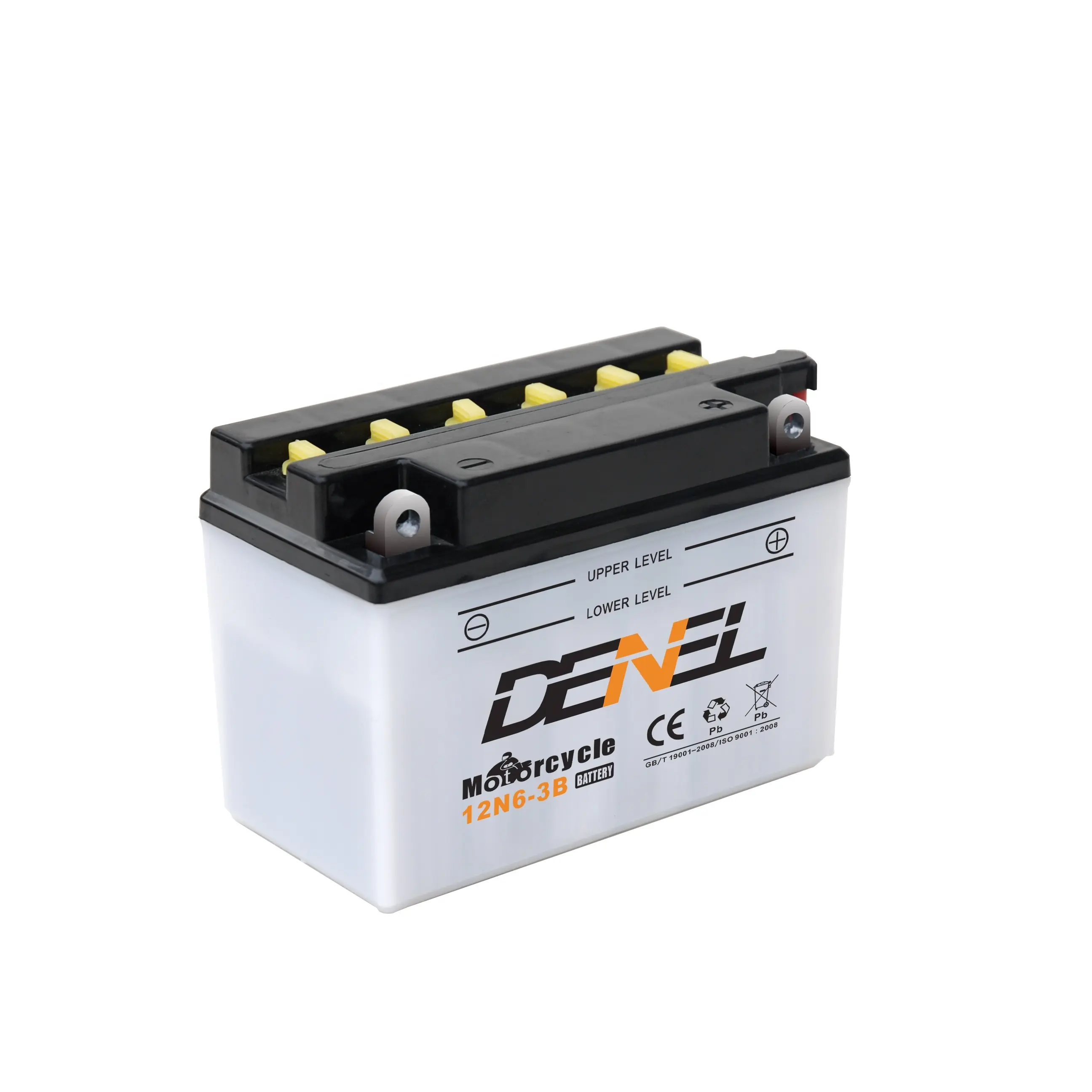 Trocken geladene Bateria Para Mini Moto DENEL 12V 12N6-3B Starter batterien für Motorräder