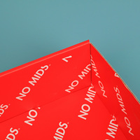 Cajas de Cartón Corrugado de Color con Logotipo Personalizado, Impresión en Relieve, Forro de Esponja, Laminación Mate y Recubrimiento UV para Embalaje de Regalos