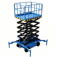 Plateforme élévatrice à ciseaux mobile électrique hydraulique de 4 à 18 m avec moteur de 2,2 kW et plateforme en acier Q345, en promotion