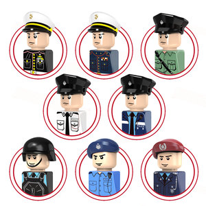 PG8062 Imperial Military Soldiers <strong>Warriors</strong> Children Educational Assembly <strong>Building</strong> <strong>Block</strong> Mini Action Figure Plastic Toy Gift - Product Image 1