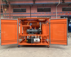 Machine de dégazage, de séchage et d'élimination des particules FUOOTECH Série ZYD-I Purificateur d'huile de transformateur à double étage sous vide poussé - Product Image 3