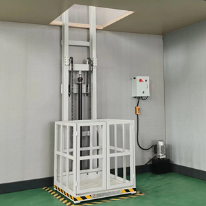 Elevadores Hidráulicos Pequeños de 300 kg y 500 kg, Elevadores Domésticos de Acero al Carbono con Certificación CE, Control Remoto - Product Image 2