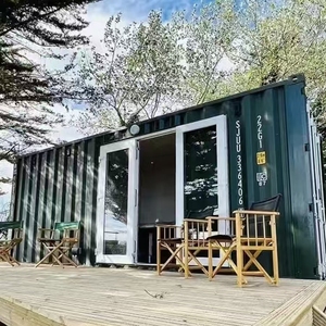 Maison conteneur en acier Sinoy, villa moderne écologique de luxe, bungalow de 40 pieds, hôtel préfabriqué, résistant aux ouragans - Product Image 2