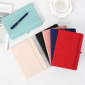 Cuaderno Clásico Personalizable con Tapa de Cuero, Duradero, con Páginas Rayadas, Tamaño A5, Tapa Dura, para Conferencias, con Correa - Product Image 2
