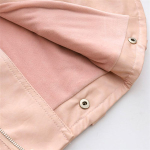 Vêtements de boutique pour enfants en gros pour l'automne, veste en cuir pour filles, provenant d'un fournisseur chinois - Product Image 3