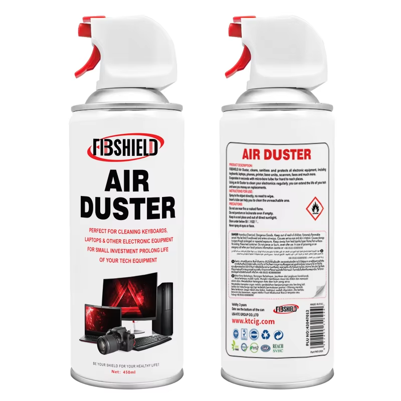 2x 400ml Compressed Air Duster Gas Spray Cleaner MAX POWER HFC Free Can - View #11