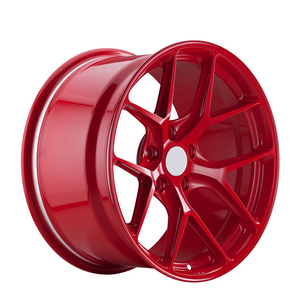ล้อฟอร์จ น้ำหนักเบา สำหรับมอเตอร์สปอร์ต ขนาด 17 18 19 นิ้ว 5x112 5x120 สีแดงเงา สำหรับ M3 - Product Image 1