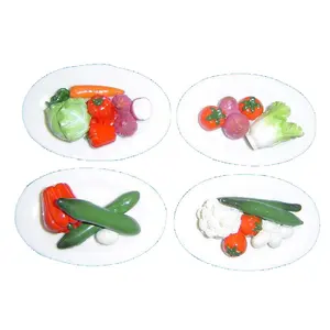 Home decor polyresin vegetables shape fridge magnets