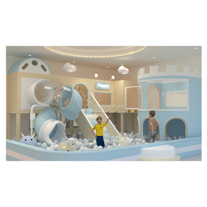 Cao cấp nhỏ trong nhà chơi mềm chơi với bóng hồ bơi và Slide cho sân chơi trong nhà, nhà hàng và trung tâm Giáo Dục Sớm - Product Image 5