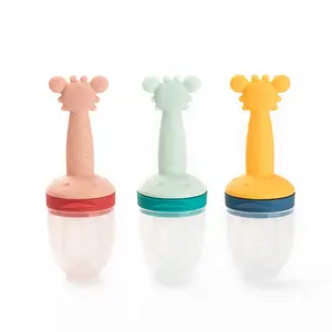 Baby Silicone Fruit And Vegetable Feeder Baby Eating Fruit Food Supplement Pacifier Can Be Boiled Baby Fruit Pacifier