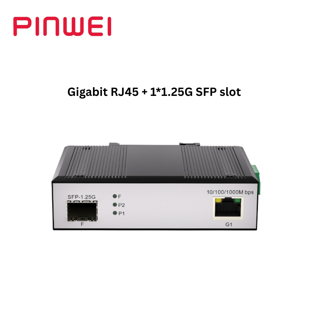 RJ45 Gigabit nero + 1*SFP