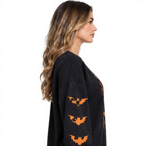 Sudadera de Halloween con Gráfico de Esqueleto Vintage, Cuello Redondo, Manga Larga, Estilo Gótico, Unisex, para Otoño e Invierno - Product Image 4