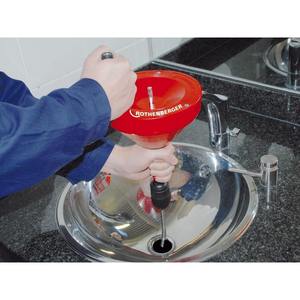 Limpiador de drenaje Rothenberger Rospi 10 HE Plus, espiral de 10 metros - Product Image 1