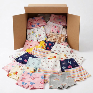 Ropa Interior para Niños de 2 a 14 Años, Calzoncillos Tipo Bóxer con Estampados de Unicornio, Dinosaurio y Sirena, Tallas Surtidas para Niños y Niñas, Lote al por Mayor - Product Image 2