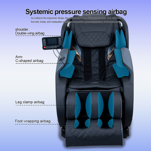 Silla moderna de masaje de cuerpo completo superventas Zero Gravity Sl Track Electric Spa Fauteuil Sofá Altavoz de calefacción de cuero-Vendedor superior - Product Image 4