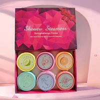 Bombes de bain aromathérapeutiques véganes, 8 paquets, marque privée, bombes de bain organiques à l'eucalyptus, bombes de bain apaisantes