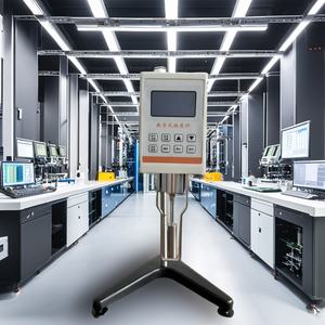 Digitale Roterende Viscometer Elektronische Metertester Voor Vloeibare Olie Asfalt En Voedseltestapparatuur Meten De Viscositeit - Product Image 2
