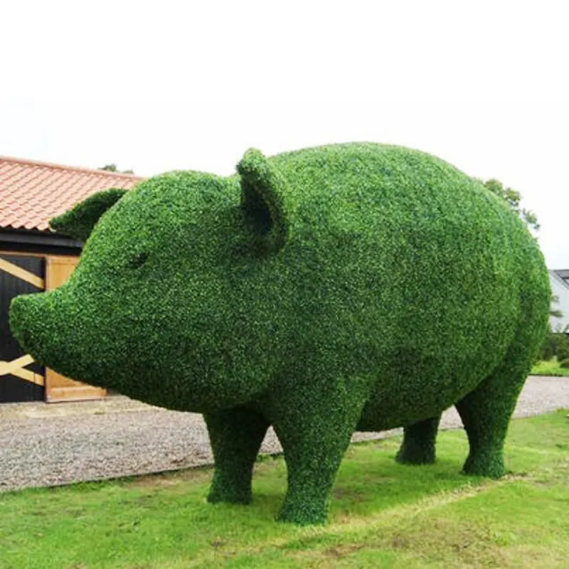 פיברגלס מלאכותי דשא גננות נוי חיה דשא גננות נוי בעלי חיים דשא מלאכותי בעלי חיים