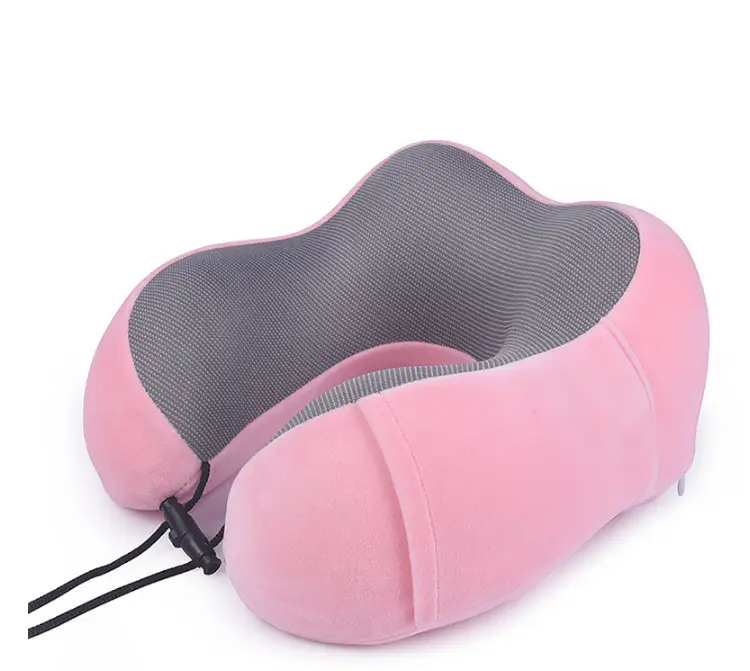 Cuscino da viaggio in Memory Foam di nuovo Design 2024 per il supporto del collo durante il sonno