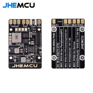 Controlador de Vuelo JHEMCU F405 Wing INAV con Barómetro, Giroscopio, OSD, Blackbox y BEC - Product Image 4