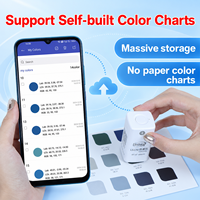 Colorimètre portable Linshang LS170 avec ouverture de 8 mm, lecteur de couleur Bluetooth pour l'impression et la correspondance des couleurs