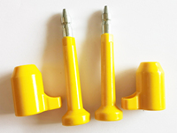Sceau de sécurité inviolable pour conteneur, type boulon, avec drapeau de détection d'inviolation pour porte, et sceau torsadé pour verrouillage de conteneur