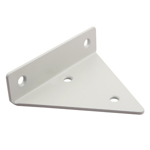 Support mural dissimulé Juwoya pour étagère, support triangulaire à angle droit, cadre de fixation pour étagère simple, moderne et simple - Product Image 3