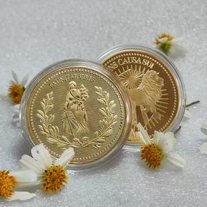 Recuerdos Metálicos de Leones - Fabricación de Monedas Conmemorativas - Artículos Conmemorativos de la Estatua de la Libertad - Insignias Metálicas - Regalos de Exportación - Product Image 3