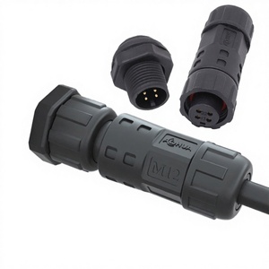 Sistema de Control Remoto, Conector de Cable Eléctrico Macho-Hembra con Contacto de Cobre 3P, Carcasa de Nailon, Resistente al Agua IP67 IP68 - Product Image 3