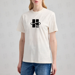 T-shirts en coton à col rond de haute qualité, coupe classique, impression graphique personnalisée, étiquette personnalisée du fabricant, pour femmes, vente en gros - Product Image 2