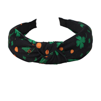 Irish St. Patrick Day Saint Bandeau Trèfle Shamrock Chapeau Bière Tasse Noué Vert Bandeau Partie Coiffes Bandeau Fabricant
