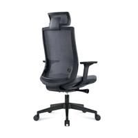 Chaise de bureau ergonomique en maille avec soutien lombaire, accoudoirs 4D, chaise de bureau de haute qualité, couleur personnalisable pour s'adapter au bureau