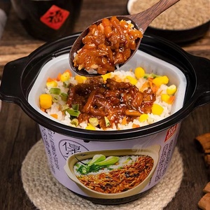 Venta al por mayor de la marca shuanghui Convenient/<span class=keywords><strong>arroz</strong></span> autocalentable/Bibimbap comida rápida/Comida instantánea lista para comer - Product Image 4