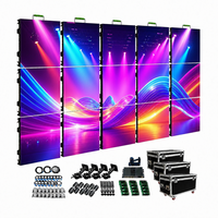 Pantalla LED de Video Wall de 500x500mm P2.6 P2.9 P3.91, Pantalla LED de Alquiler de 4mX3m, Sistema Completo Impermeable para Eventos en Interiores y Exteriores