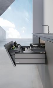Organizadores deslizantes Goldmine para gabinetes, organizador extraíble para gabinetes, estante deslizante para fregadero, cajón de clasificación profunda para cocina - Product Image 3